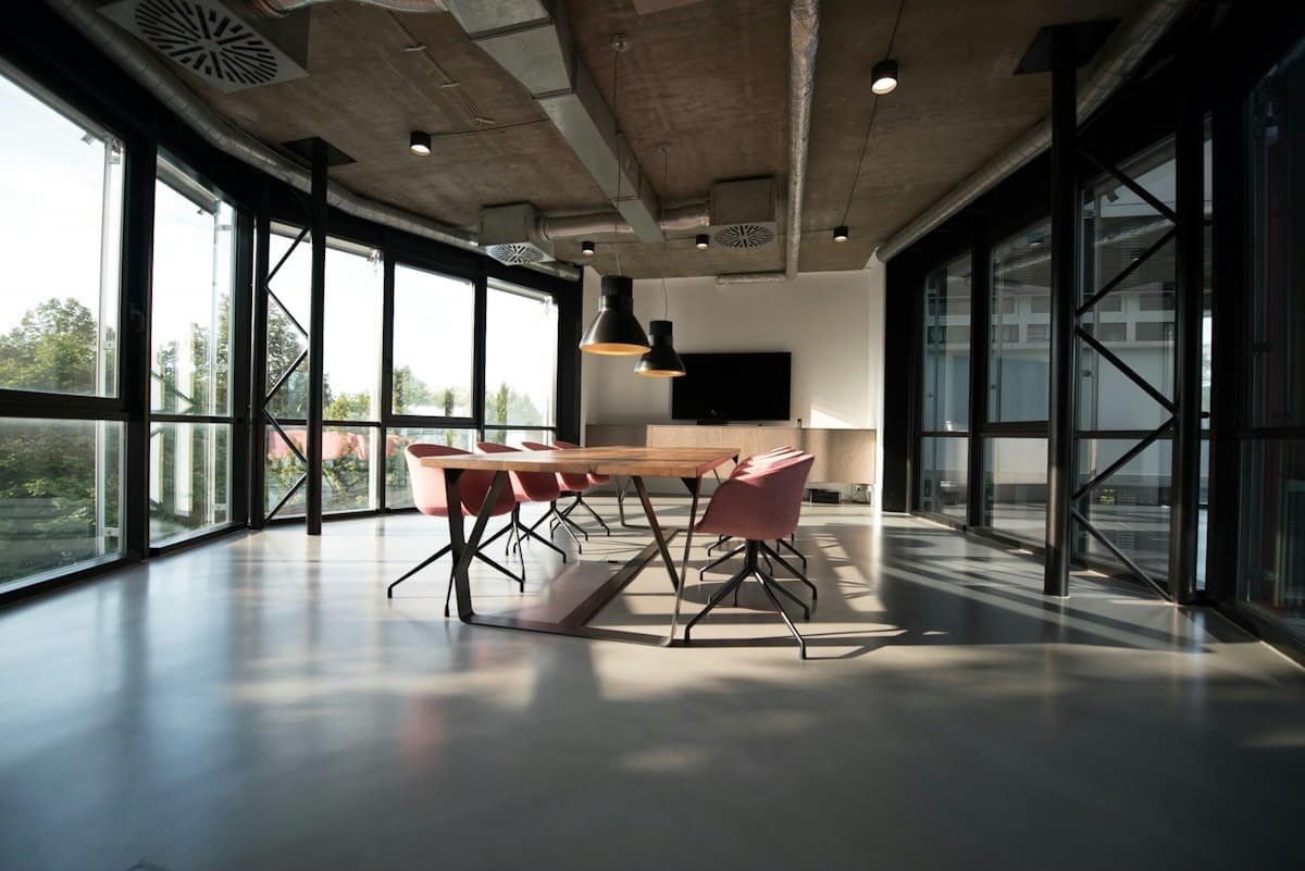 Bright modern office in a free zone business centre